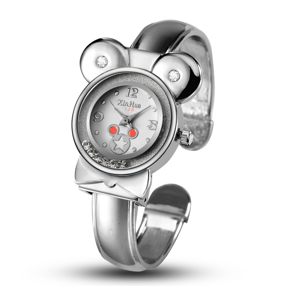 Upscale Ms Bracelet Watch Fashion Mickey Trend Simple Bracelet Watch
