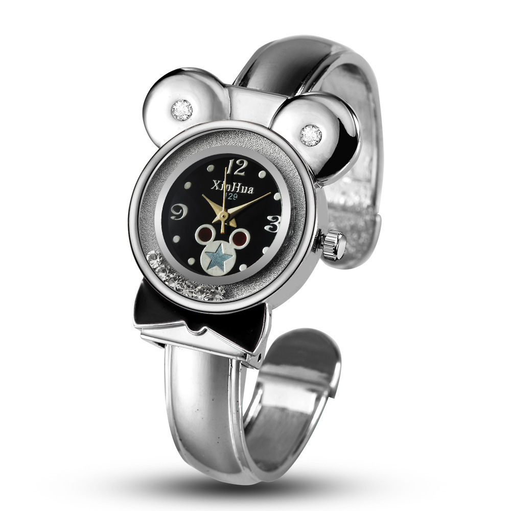 Upscale Ms Bracelet Watch Fashion Mickey Trend Simple Bracelet Watch