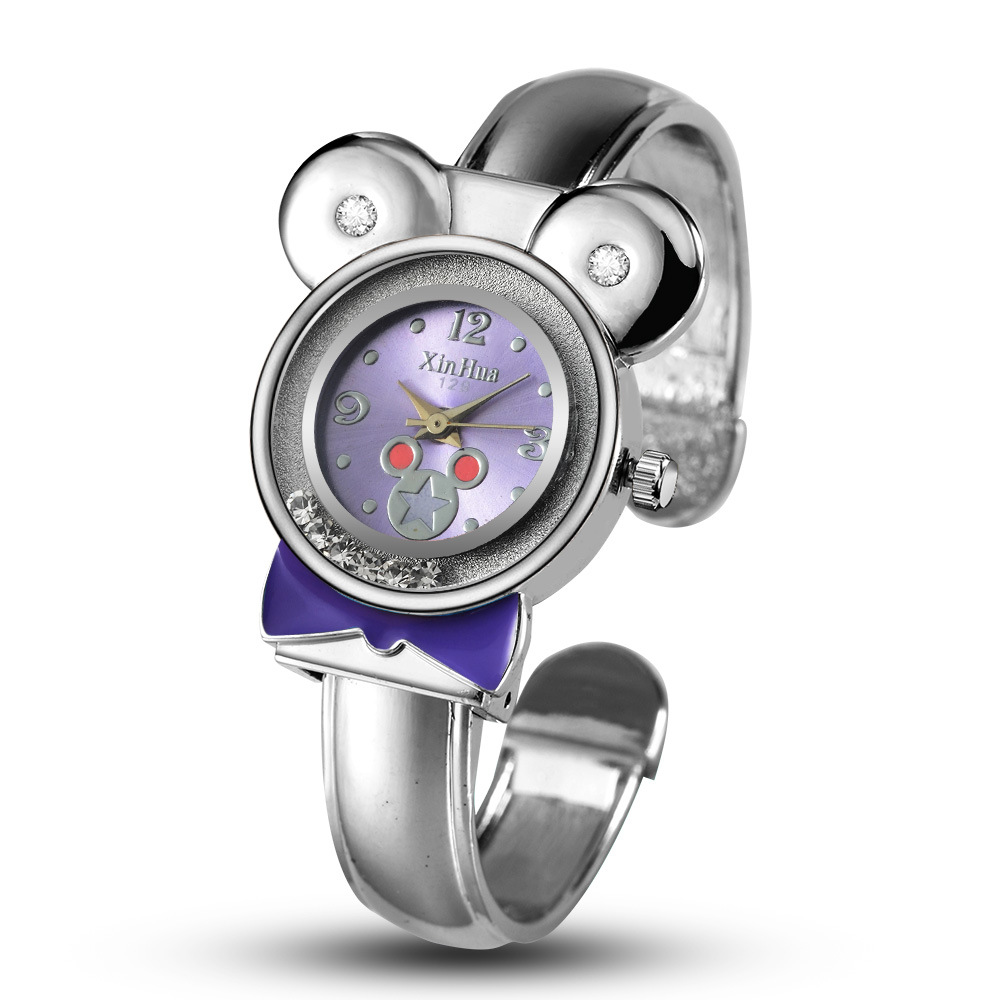 Upscale Ms Bracelet Watch Fashion Mickey Trend Simple Bracelet Watch