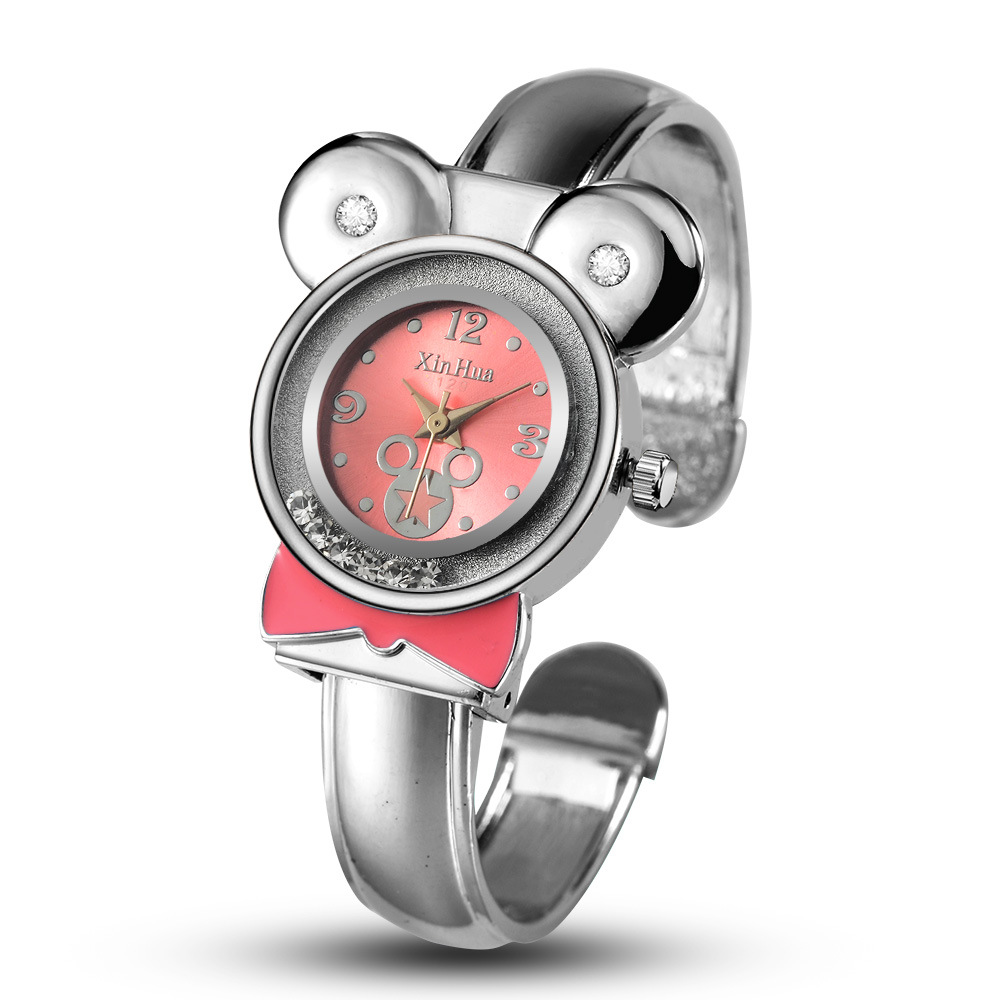 Upscale Ms Bracelet Watch Fashion Mickey Trend Simple Bracelet Watch