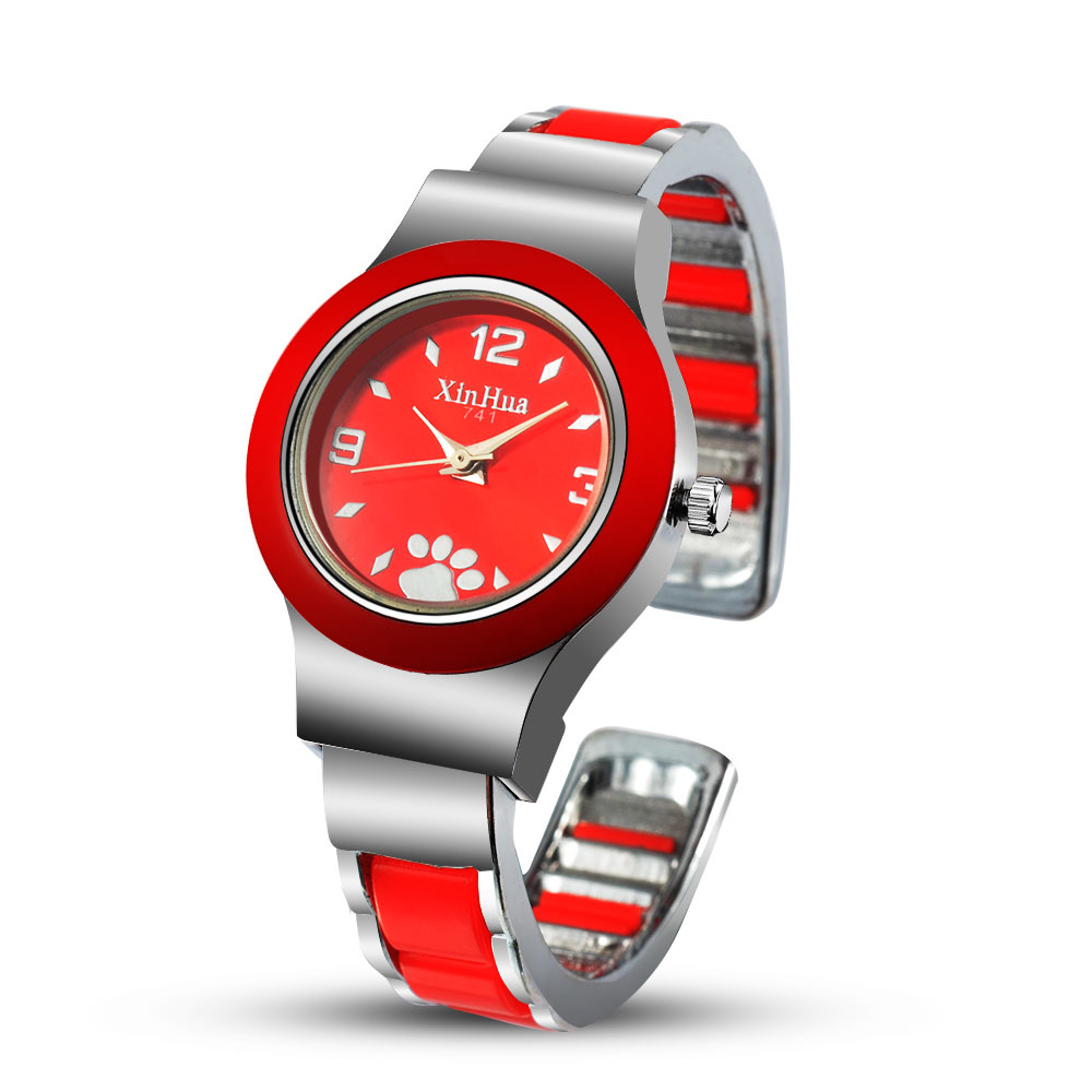 Ms Creative Alloy Bracelet Watch Small Dial Girls Fashion Leisure Quartz Watches