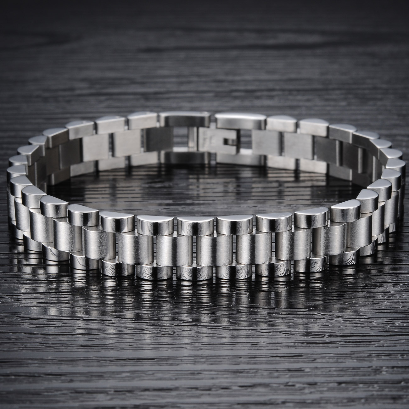 Popular Stainless Steel Accessories Personality Fashion Wild Men Bracelet
