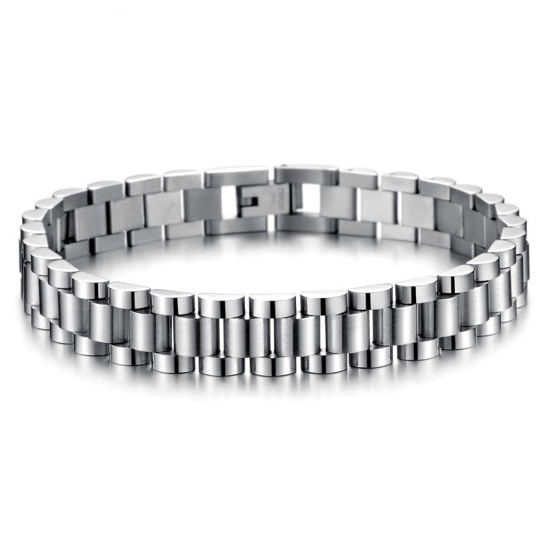 Popular Stainless Steel Accessories Personality Fashion Wild Men Bracelet