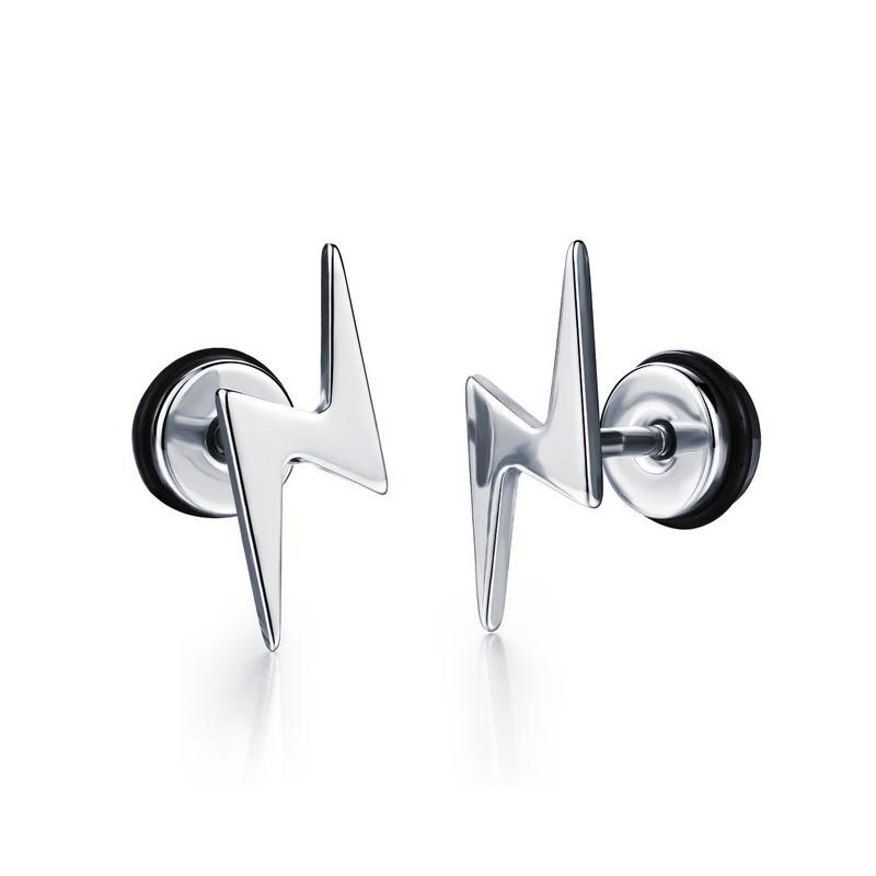 Men Fashion Titanium Steel Earrings Personality Simple Leisure Earring