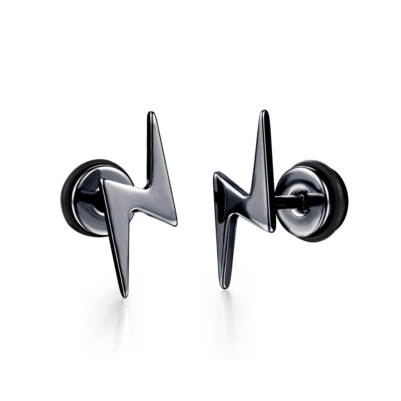 Men Fashion Titanium Steel Earrings Personality Simple Leisure Earring