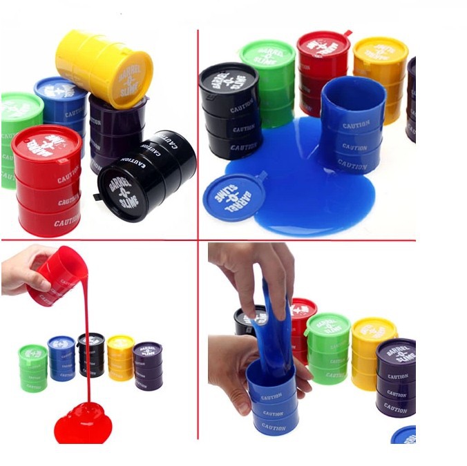 Creative Funny Tricky Toys Shapi Rubber Bucket Child Toy
