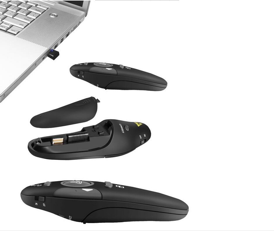 PPT Laser Flip Pen Wireless Demonstrator USB Computer Flip Pen