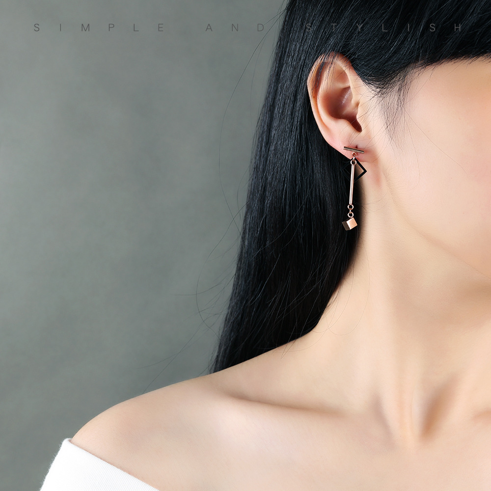 Long Section Tassel Wild Earrings Fashion Personality Trend Earrings
