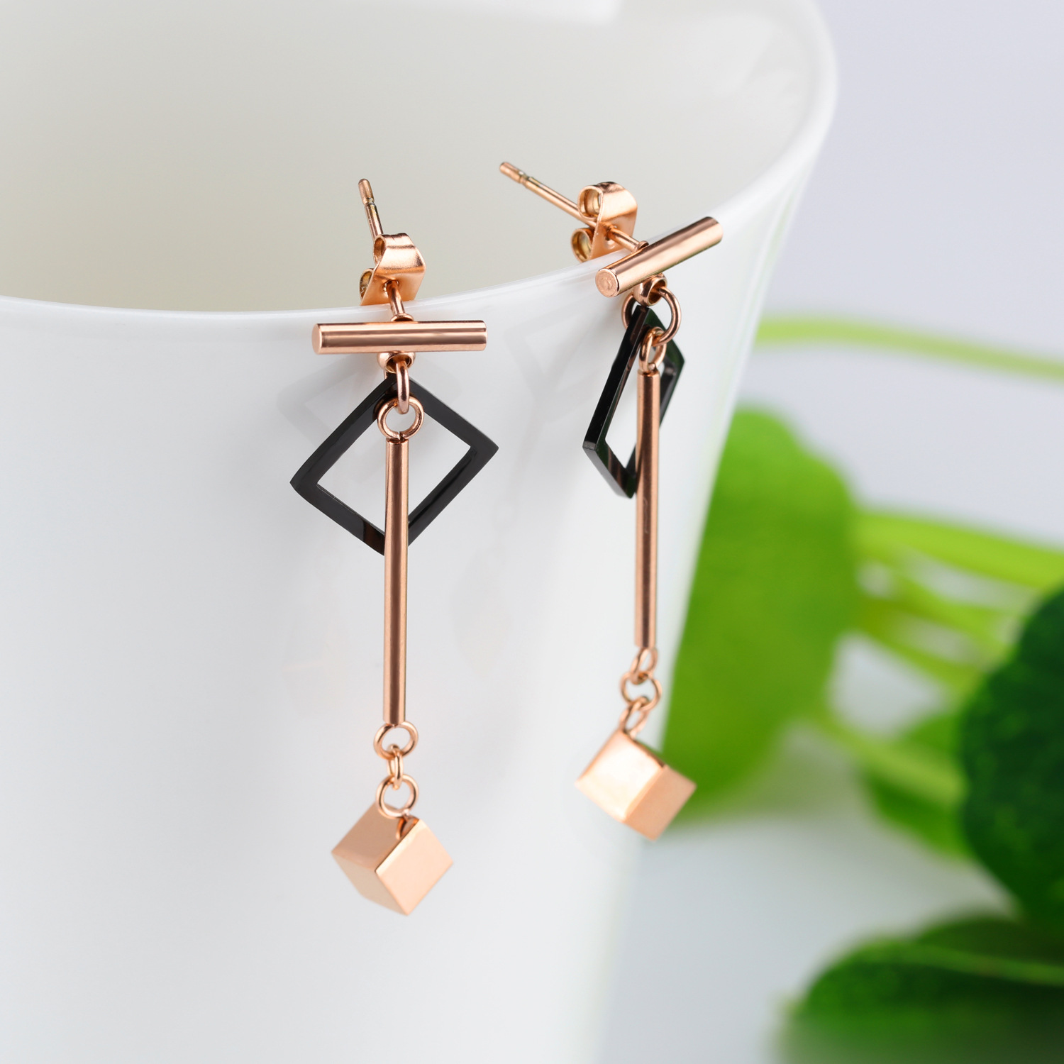 Long Section Tassel Wild Earrings Fashion Personality Trend Earrings