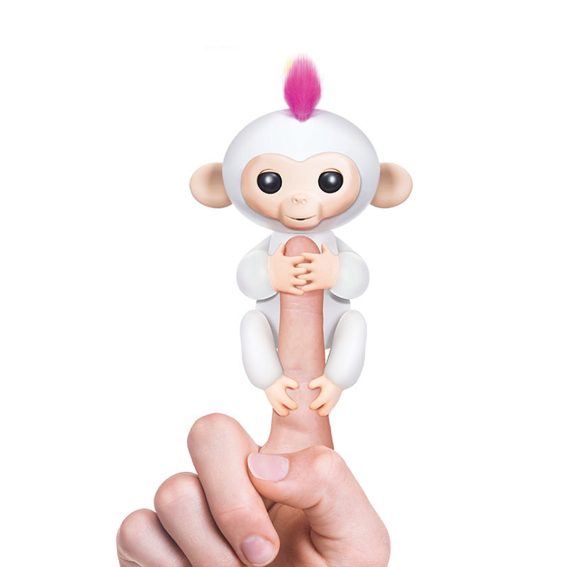 Intelligent Child toy Fingertip Hold the Monkey Electronic Intelligent Colorful Finger Monkey