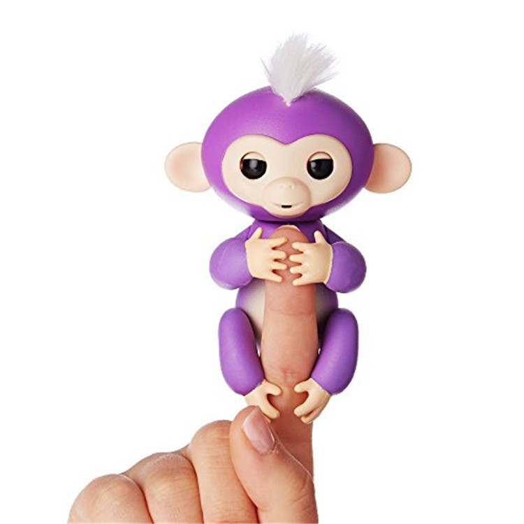 Intelligent Child toy Fingertip Hold the Monkey Electronic Intelligent Colorful Finger Monkey