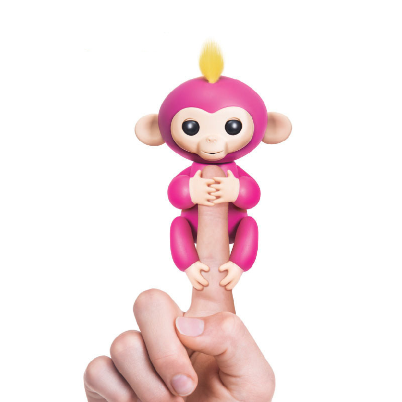 Intelligent Child toy Fingertip Hold the Monkey Electronic Intelligent Colorful Finger Monkey