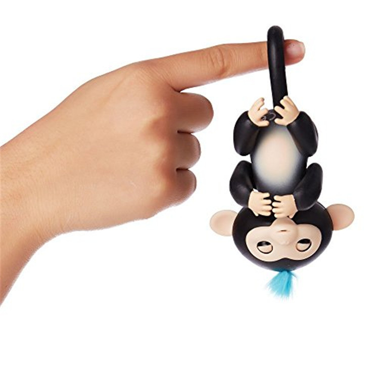 Intelligent Child toy Fingertip Hold the Monkey Electronic Intelligent Colorful Finger Monkey