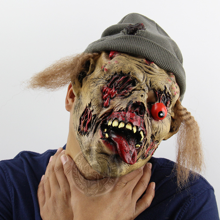 Zombie Keep The Tomb Nausea Terror Evil Spirits Halloween Bar Haunted House Props Funny Mask