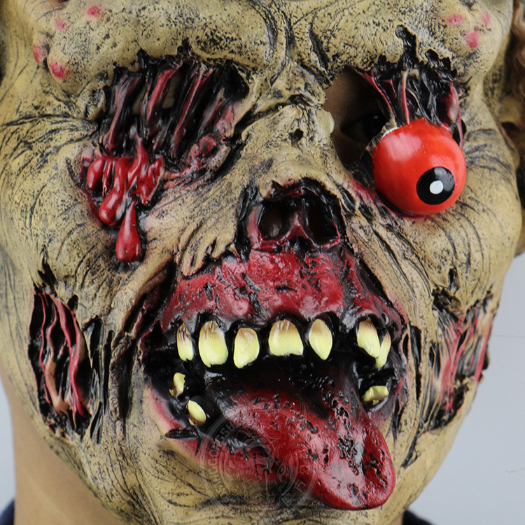 Zombie Keep The Tomb Nausea Terror Evil Spirits Halloween Bar Haunted House Props Funny Mask