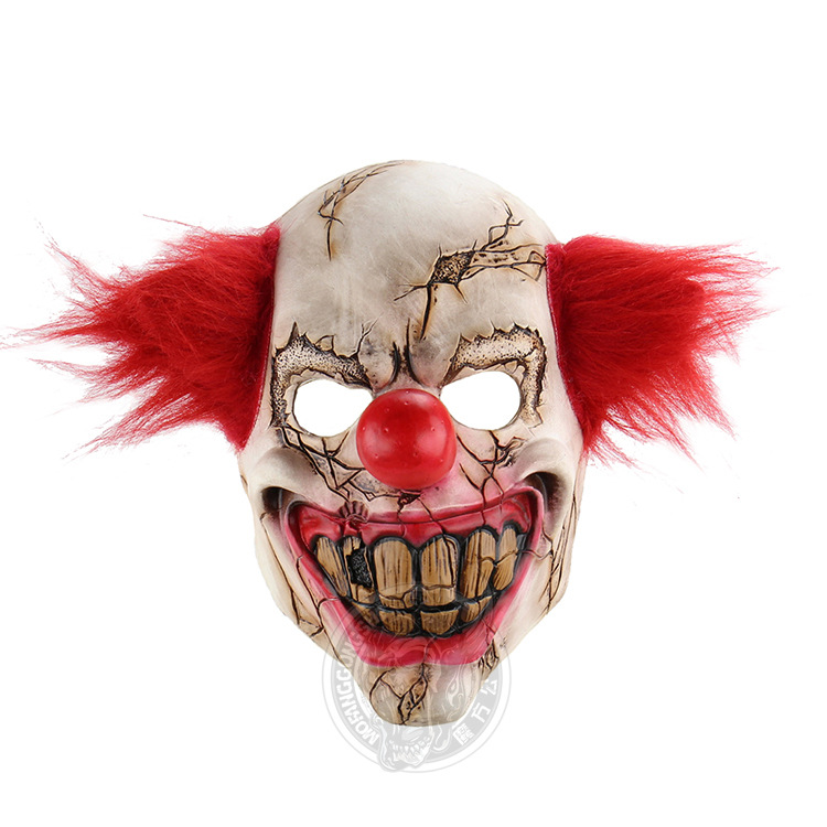 Creative Terror Ghostly Face Clown Halloween Bar Prom Scary Mask