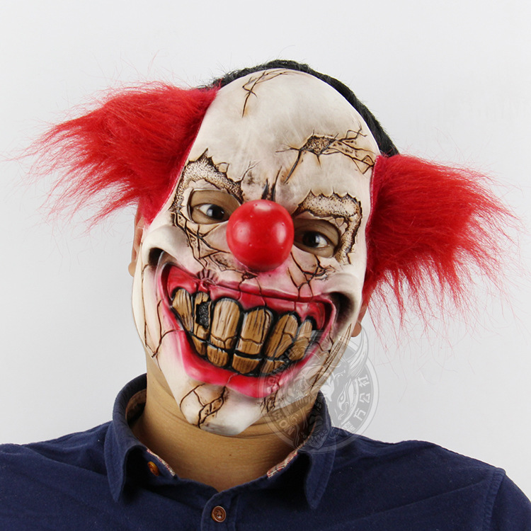 Creative Terror Ghostly Face Clown Halloween Bar Prom Scary Mask