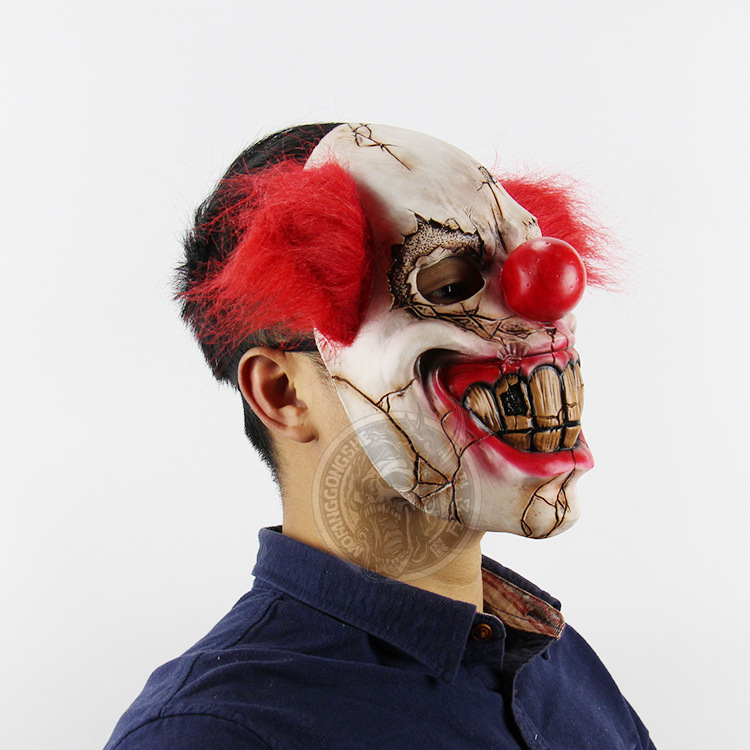 Creative Terror Ghostly Face Clown Halloween Bar Prom Scary Mask