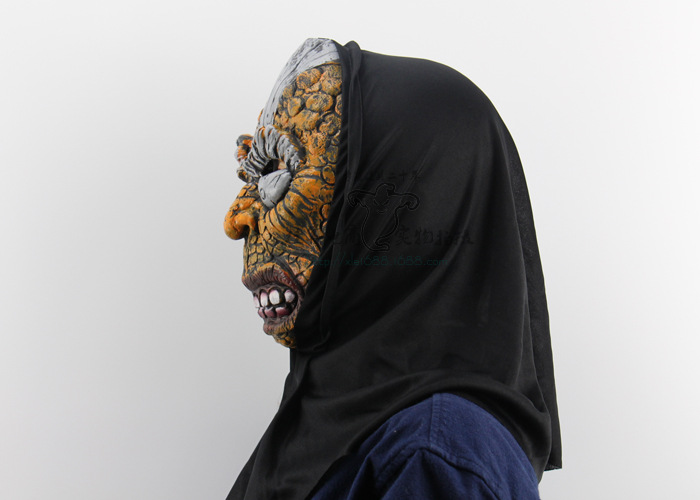 Terror Carp Essence Ghosts Halloween Haunted House Bar Whole People Props Animal Hedging Mask