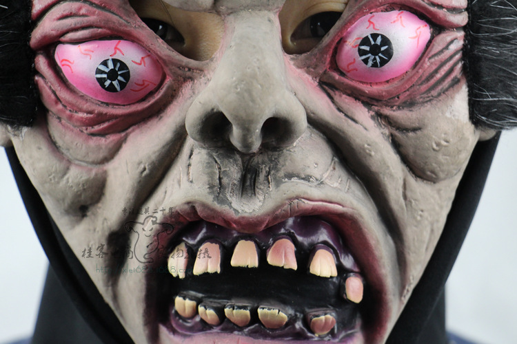 Short Hair Evil Spirits Headgear Halloween Prom Props Horror Ghosts Whole People Funny Mask