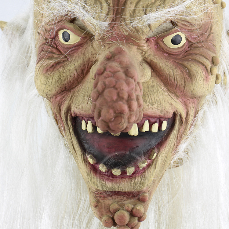 Terror Nausea Leprosy Face Wack Headgear Halloween Whole People Haunted House Mask