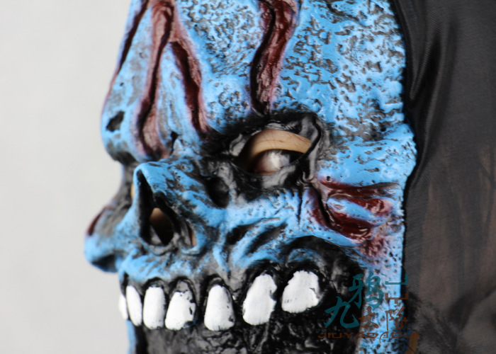 Skull Ghost Head Mask Halloween Prom Show Props Upscale Soft Horror Ghosts Mask