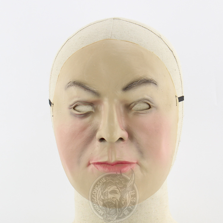 Creative Beauty Handsome Face Funny Mask Performance Funny Halloween Mask