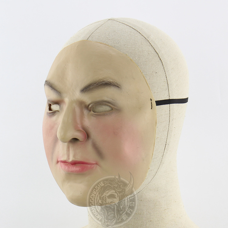 Creative Beauty Handsome Face Funny Mask Performance Funny Halloween Mask