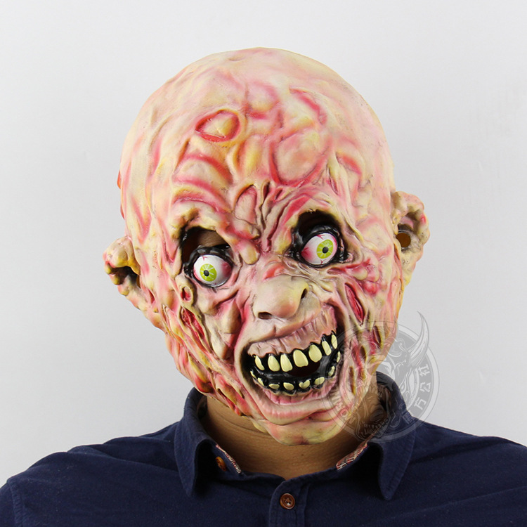 Resident Evil Carrion Zombie Mask Halloween Bar Haunted House Dress up Props