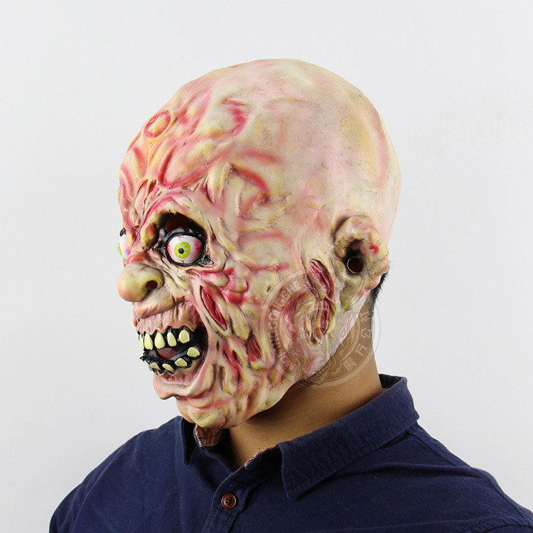 Resident Evil Carrion Zombie Mask Halloween Bar Haunted House Dress up Props