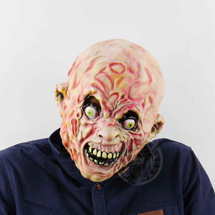 Resident Evil Carrion Zombie Mask Halloween Bar Haunted House Dress up Props