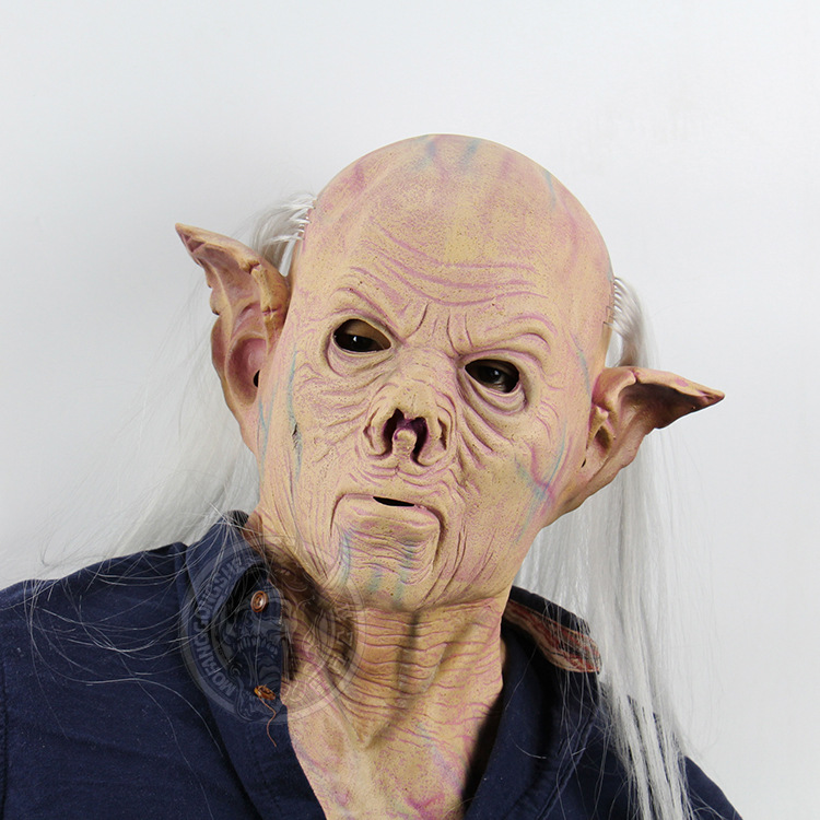 Shaped Pharaoh Alien Scary Headgear mask Halloween bar Haunted house dress up Props