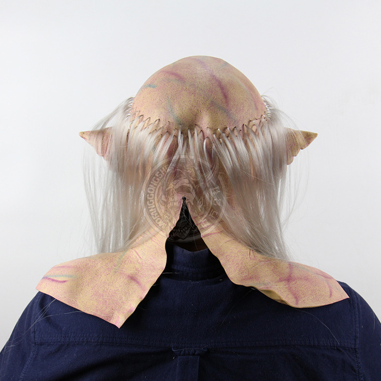 Shaped Pharaoh Alien Scary Headgear mask Halloween bar Haunted house dress up Props