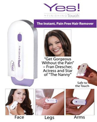 Finishing Touch Laser Induction Epilator Shaving Device Hair Removal Device