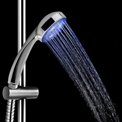 Colorful Flicker Shower Leading LED  SHOWER Temperature Control Discoloration Nozzle
