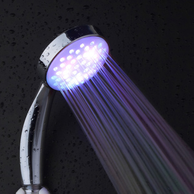 Colorful Flicker Shower Leading LED  SHOWER Temperature Control Discoloration Nozzle