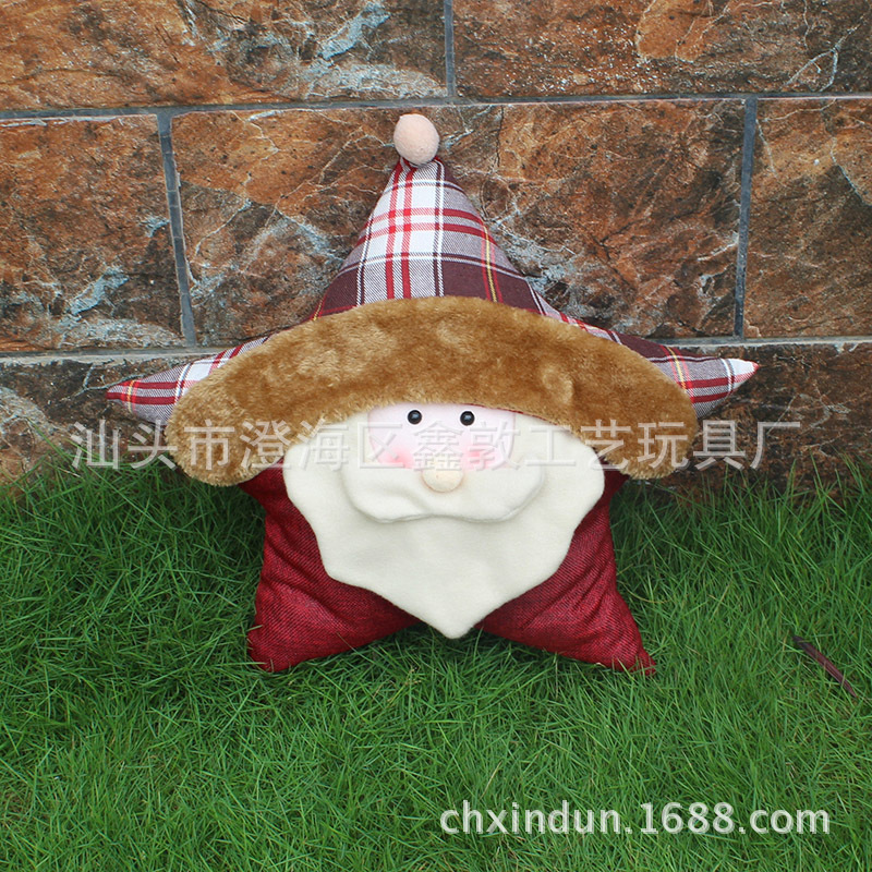 Christmas dolls Pillow Christmas gift Window Decoration Christmas snowman Santa Claus