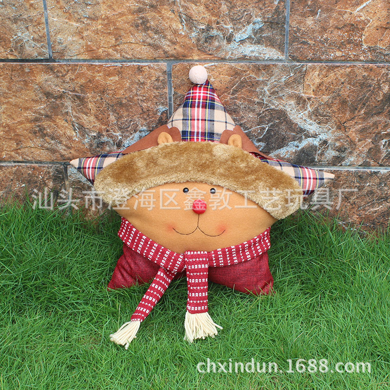 Christmas dolls Pillow Christmas gift Window Decoration Christmas snowman Santa Claus