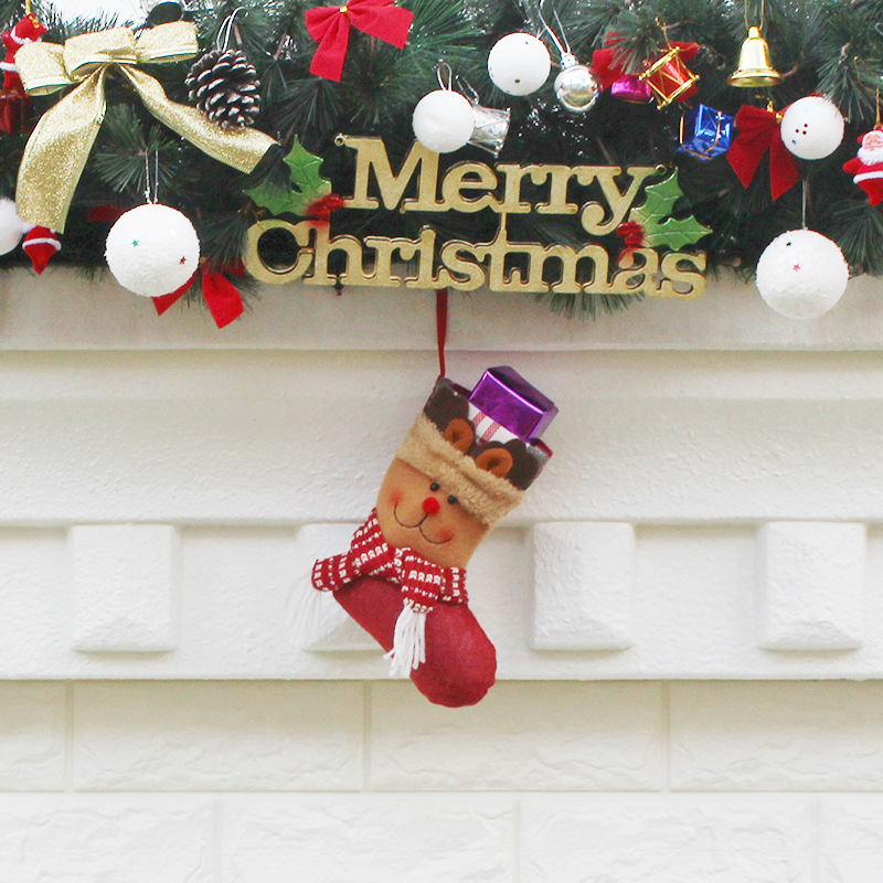 Christmas Sock Gift Bag Christmas tree Decorations Christmas Supplies