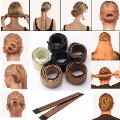 5set  Plate Dispenser Ball Head Fake Money Hair Bands Hairdressing Curling Circle French Curls