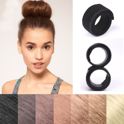 5set  Plate Dispenser Ball Head Fake Money Hair Bands Hairdressing Curling Circle French Curls