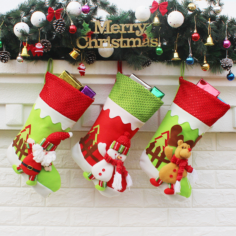 Christmas Decorations Festival Supplies Christmas Pendant Gift Christmas Sock