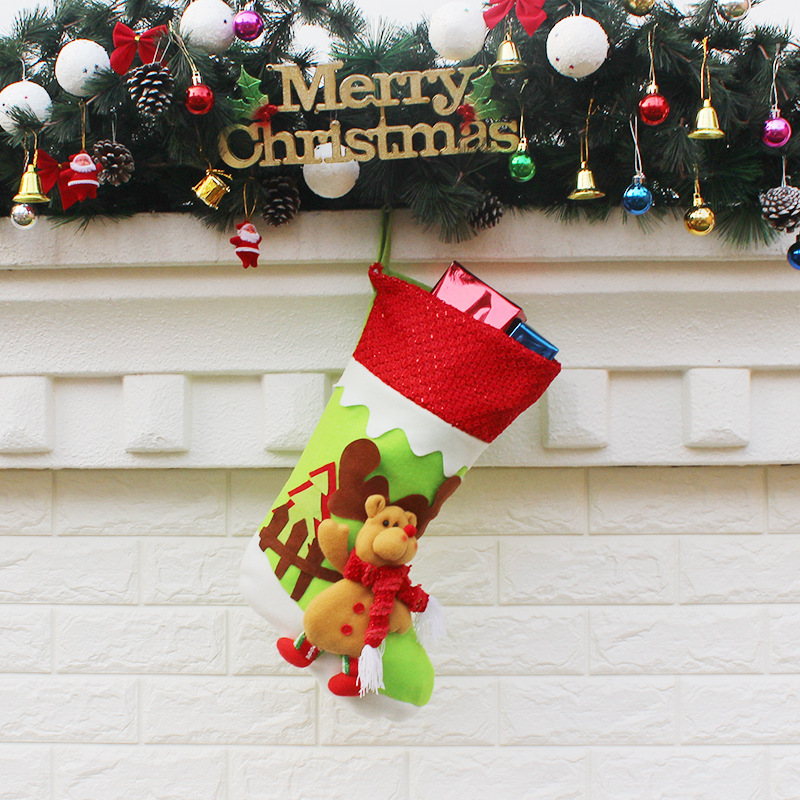 Christmas Decorations Festival Supplies Christmas Pendant Gift Christmas Sock