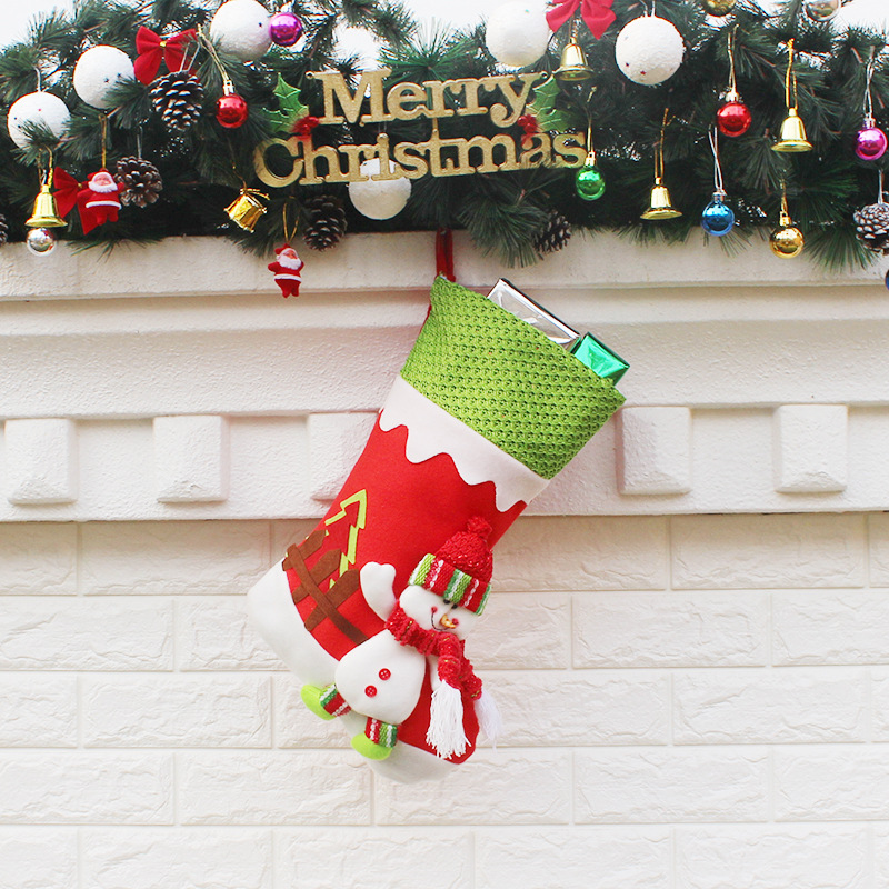 Christmas Decorations Festival Supplies Christmas Pendant Gift Christmas Sock