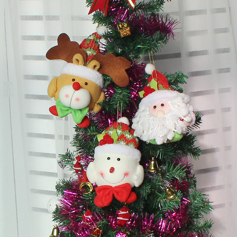 Christmas Pendant Old man snowman Christmas Dolls Decorations Christmas Supplies