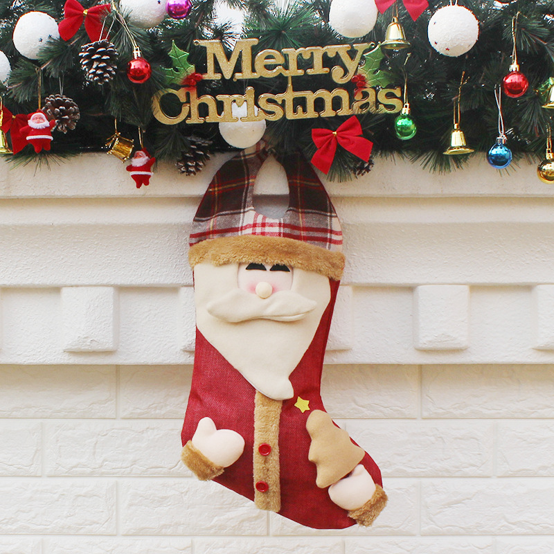 Christmas Ornaments Supplies Send Friends Christmas Stocking Christmas Candy bags
