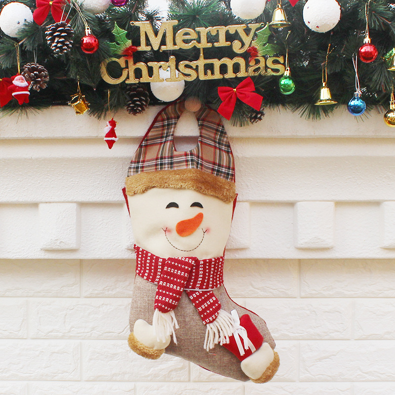 Christmas Ornaments Supplies Send Friends Christmas Stocking Christmas Candy bags