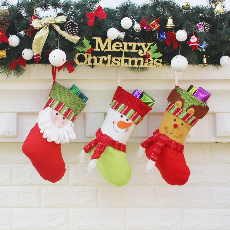Christmas decoration Layout Supplies new Year Gift Christmas stocking Gift bag