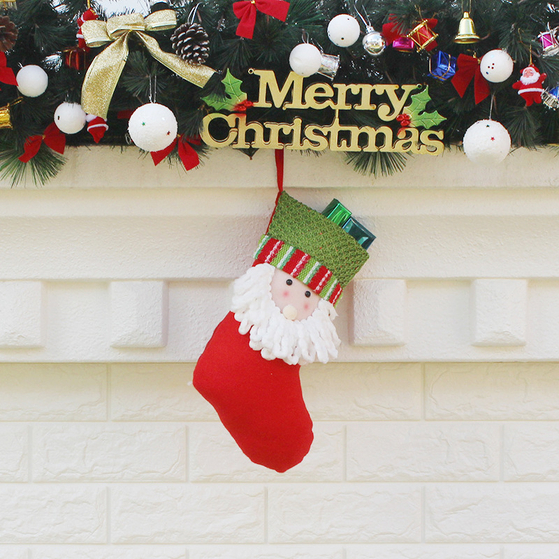 Christmas decoration Layout Supplies new Year Gift Christmas stocking Gift bag