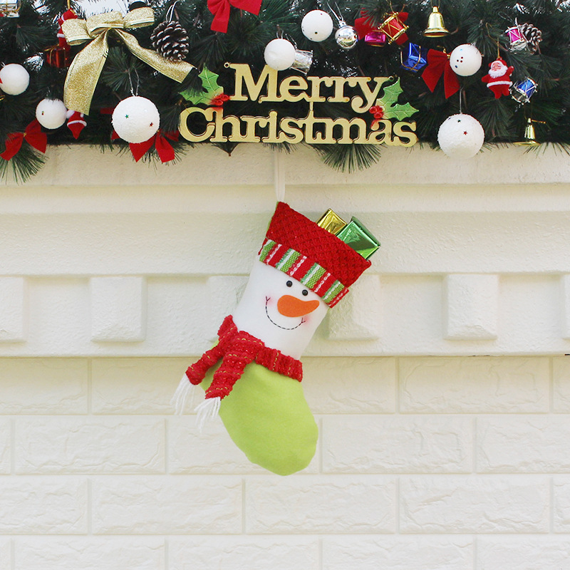 Christmas decoration Layout Supplies new Year Gift Christmas stocking Gift bag
